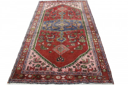 Traditional Vintage Rug Azerbajan in 240x120 (3 / 5)