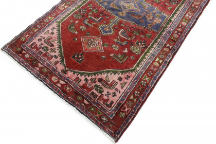 Traditional Vintage Rug Azerbajan in 240x120 (5 / 5)