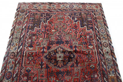 Traditional Vintage Rug Azerbajan in 190x150 (3 / 4)