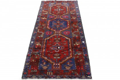 Klassischer Vintage-Teppich Azerbajan in 240x110