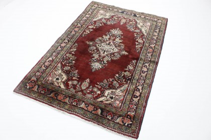Traditional Vintage Rug Azerbajan in 200x130 (2 / 5)
