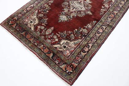 Traditional Vintage Rug Azerbajan in 200x130 (5 / 5)