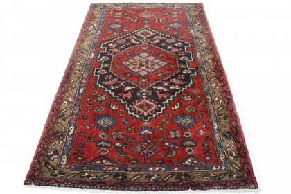 Traditional Vintage Rug Azerbajan in 220x130 (3 / 5)