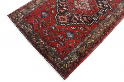 Traditional Vintage Rug Azerbajan in 220x130 (4 / 5)