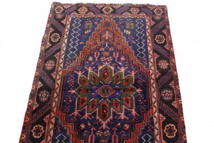 Klassischer Vintage-Teppich Azerbajan in 200x120 (4 / 4)