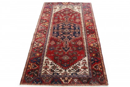 Traditional Vintage Rug Azerbajan in 220x130