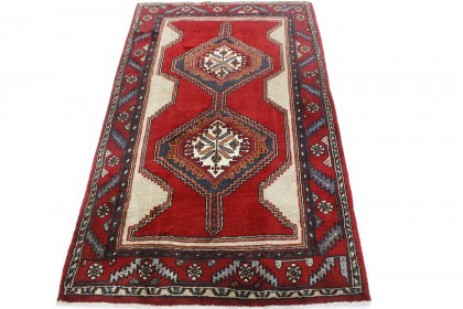 Traditional Vintage Rug Azerbajan in 210x130