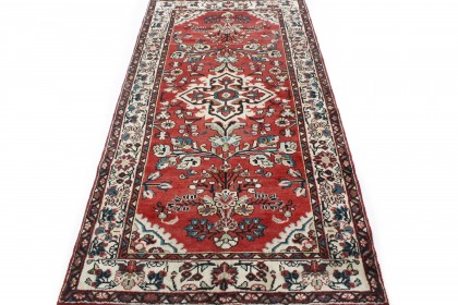 Traditional Vintage Rug Azerbajan in 220x110 (3 / 4)