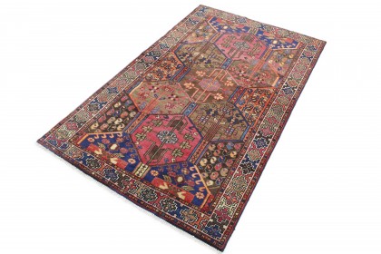 Traditional Vintage Rug Azerbajan in 210x130 (2 / 6)