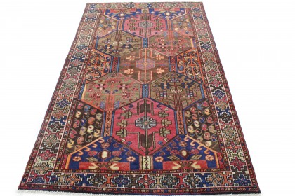 Traditional Vintage Rug Azerbajan in 210x130 (3 / 6)