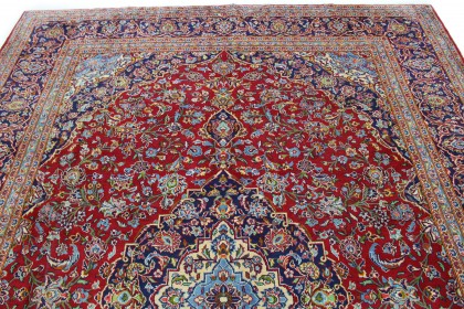 Klassischer Vintage-Teppich Kashan in 400x300 (5 / 8)