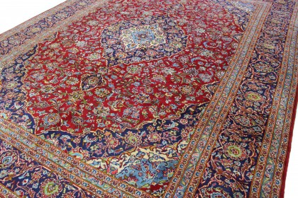 Klassischer Vintage-Teppich Kashan in 400x300 (8 / 8)
