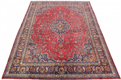 Klassischer Vintage-Teppich Mashad in 390x290 (2 / 8)