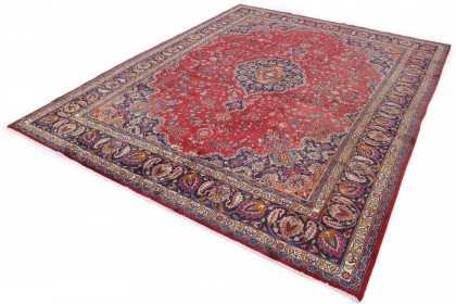 Klassischer Vintage-Teppich Mashad in 390x290 (3 / 8)