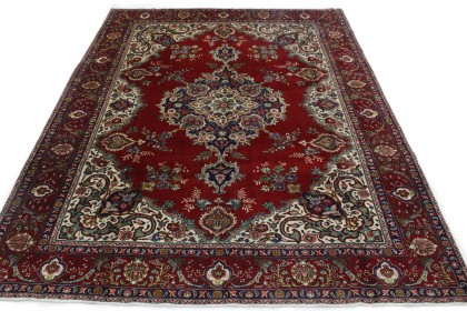 Klassischer Vintage-Teppich Tabriz in 390x290 (1 / 8)