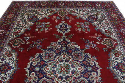 Klassischer Vintage-Teppich Tabriz in 390x290 (6 / 8)
