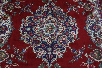 Klassischer Vintage-Teppich Tabriz in 390x290 (7 / 8)