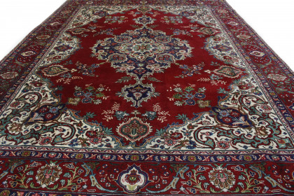 Klassischer Vintage-Teppich Tabriz in 390x290 (8 / 8)
