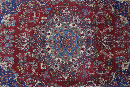 Klassischer Vintage-Teppich Mashad in 290x190 (5 / 5)
