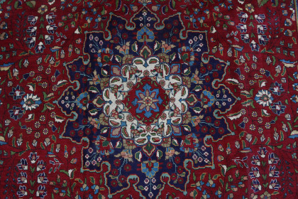 Klassischer Vintage-Teppich Tabriz in 360x260 (5 / 6)