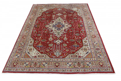 Klassischer Vintage-Teppich Tabriz in 350x260