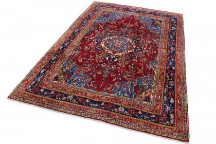 Klassischer Vintage-Teppich Mashad in 290x200 (2 / 8)