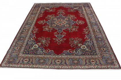 Klassischer Vintage-Teppich Tabriz in 410x300 (2 / 6)