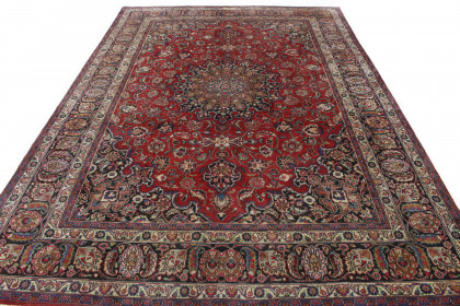 Traditional Vintage Rug Mashad in 360x250 (2 / 8)