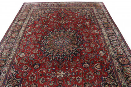 Traditional Vintage Rug Mashad in 360x250 (5 / 8)