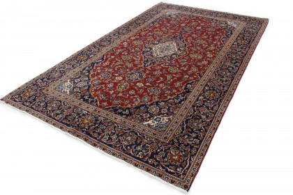 Klassischer Vintage-Teppich Kashan in 320x190 (4 / 6)