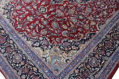 Klassischer Vintage-Teppich Mashad in 410x300 (3 / 7)