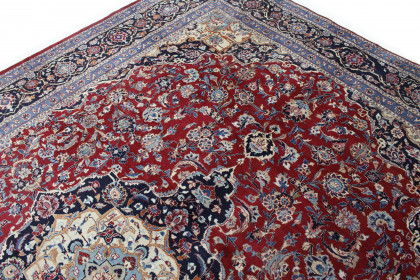 Klassischer Vintage-Teppich Mashad in 410x300 (5 / 7)