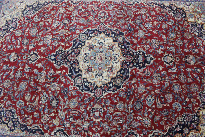 Klassischer Vintage-Teppich Mashad in 410x300 (6 / 7)