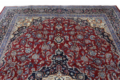 Klassischer Vintage-Teppich Mashad in 410x300 (7 / 7)