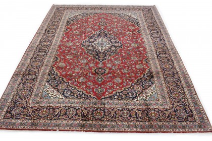 Klassischer Vintage-Teppich Kashan in 400x310 (1 / 5)