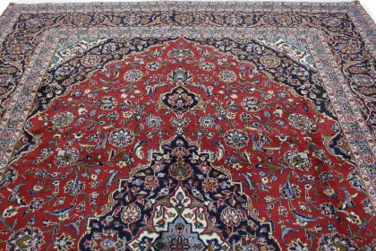 Klassischer Vintage-Teppich Kashan in 400x310 (4 / 5)