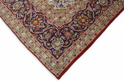 Klassischer Vintage-Teppich Kashan in 470x290 (3 / 8)