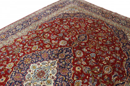 Klassischer Vintage-Teppich Kashan in 470x290 (7 / 8)