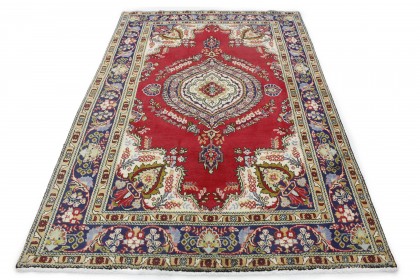 Traditional Vintage Rug Tabriz in 300x200