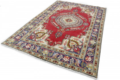 Klassischer Vintage-Teppich Tabriz in 300x200 (2 / 6)