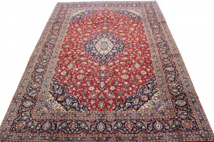 Klassischer Vintage-Teppich Kashan in 420x300 (3 / 8)