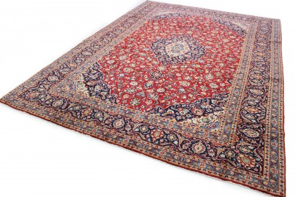 Klassischer Vintage-Teppich Kashan in 420x300 (5 / 8)