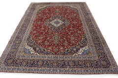 Traditional Vintage Rug Kashan in 410x290