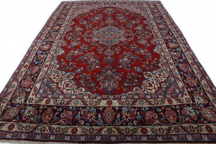 Klassischer Vintage-Teppich Hamadan in 330x220 (3 / 6)