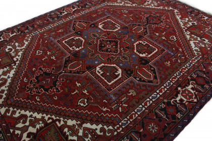 Traditional Vintage Rug Azerbajan in 290x210 (4 / 4)