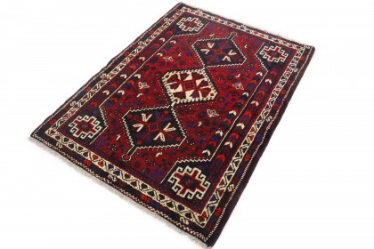 Klassischer Vintage-Teppich Shiraz in 170x120 (2 / 5)
