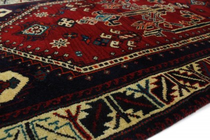 Klassischer Vintage-Teppich Shiraz in 160x100 (4 / 4)