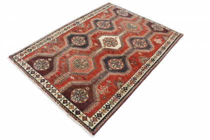 Klassischer Vintage-Teppich Shiraz in 210x150 (2 / 4)