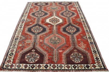 Klassischer Vintage-Teppich Shiraz in 210x150 (3 / 4)