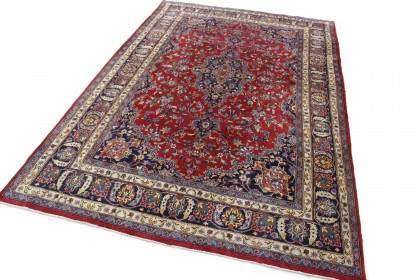 Klassischer Vintage-Teppich Mashad in 300x200 (3 / 7)